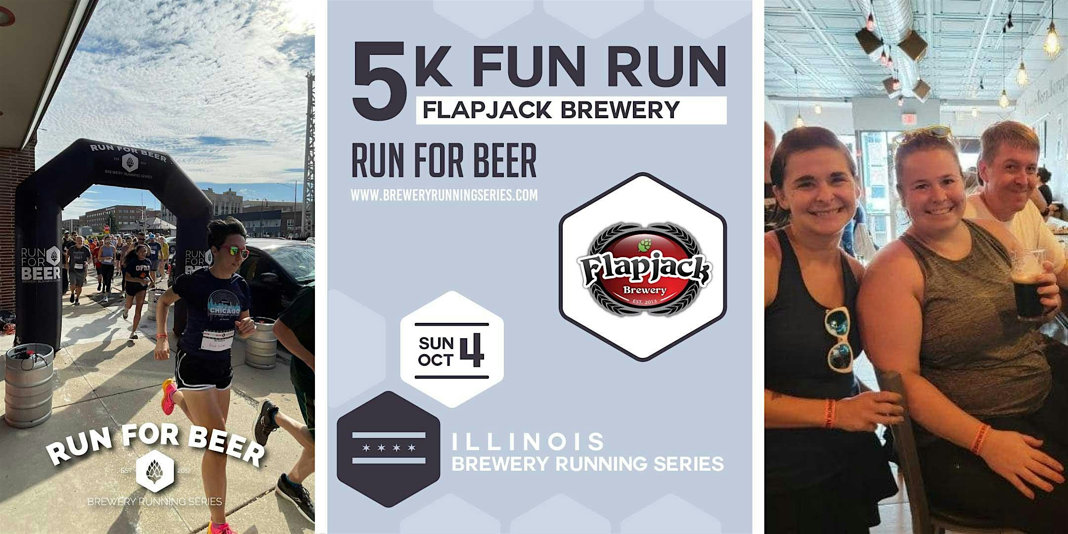 5k Fun Run x Flapjack Brewery | 2026 IL Brewery Running Series