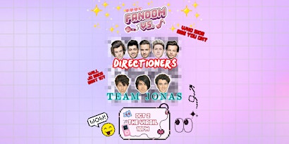 FANDOM VS: One Direction VS Jonas Brothers