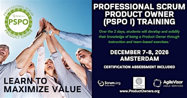 Product Owner - AI Advanced (PSPO-AIA) | A Scrum.org Certified Training.