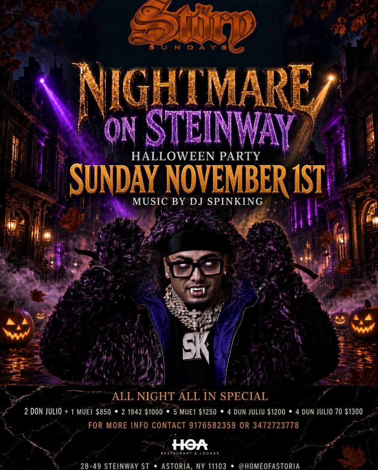 Nightmare On Steinway w/ DJ SPINKING