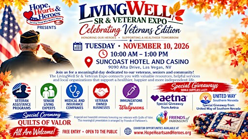 Living Well Seniors and Veterans Expo: Veterans Day Celebration