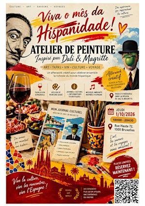 Dalí × Magritte — Une soirée créative & gastronomique