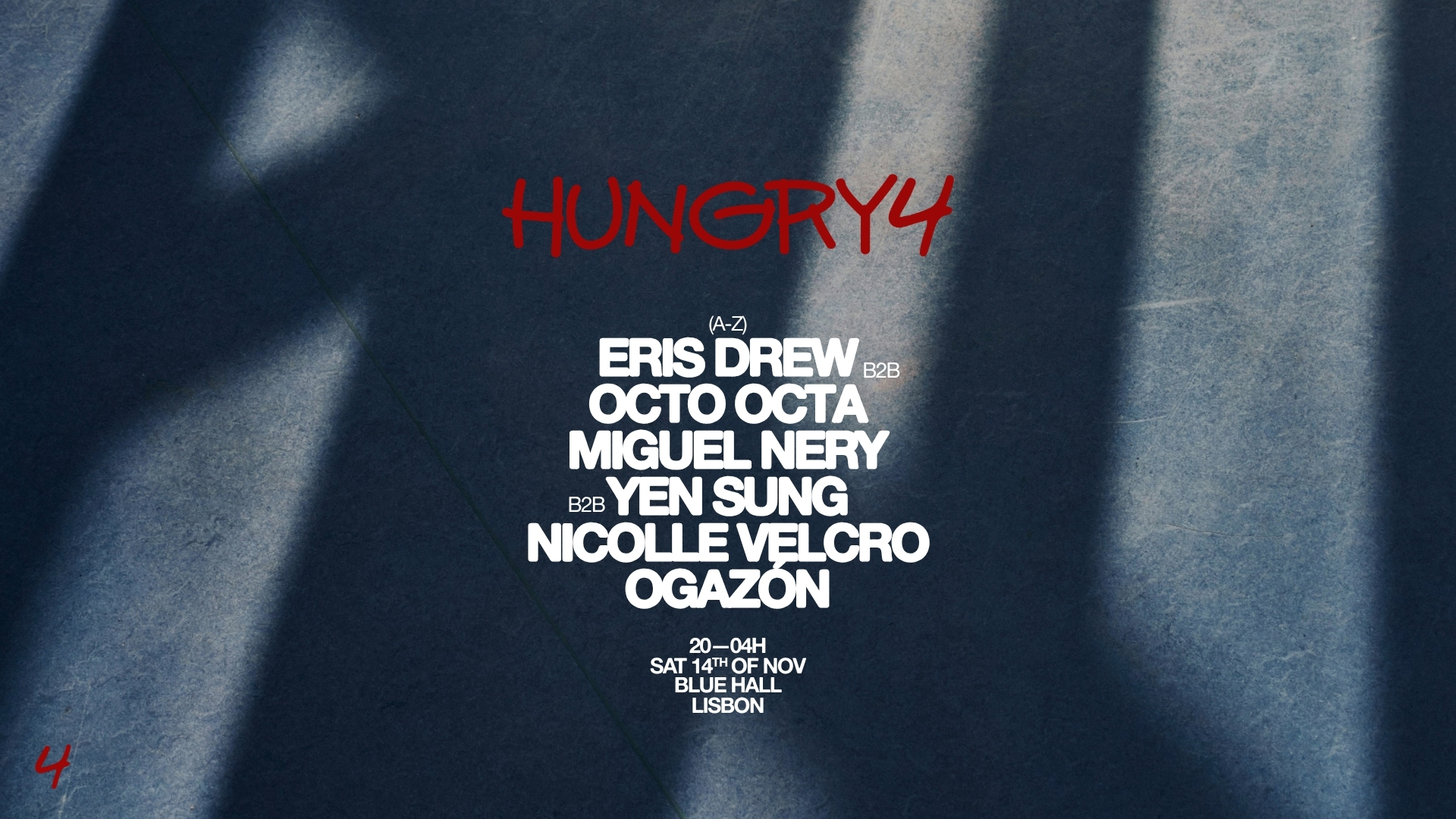 Hungry4 with Eris Drew b2b Octo Octa, Ogazón & More