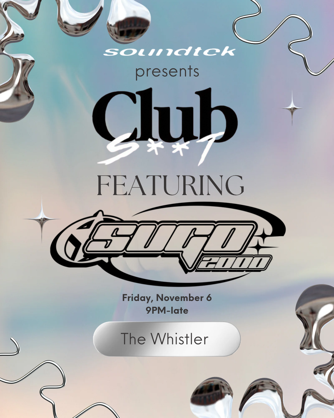 Soundtek presents CLUB S**T with Sugo2000