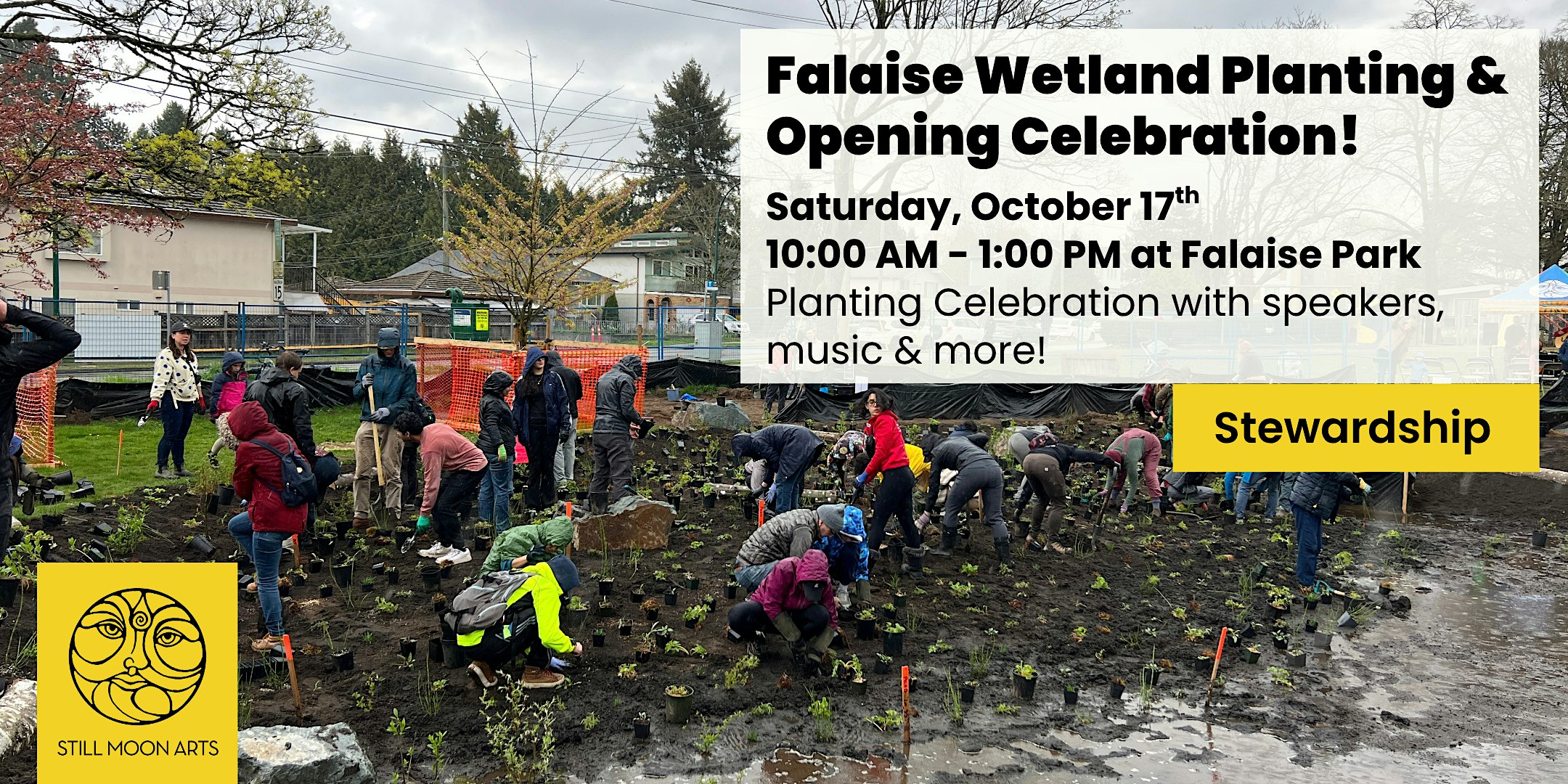 Falaise Park Community Wetland Planting