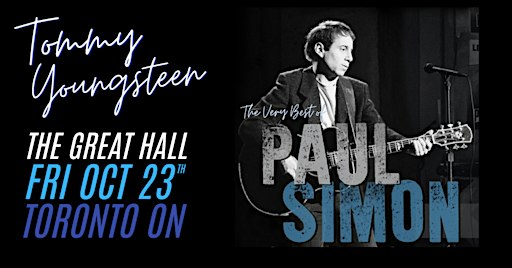 Tommy Youngsteen- The Very Best of Paul Simon LIVE