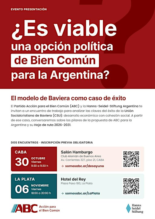 ¿Es viable una opción política de Bien Común para Argentina?