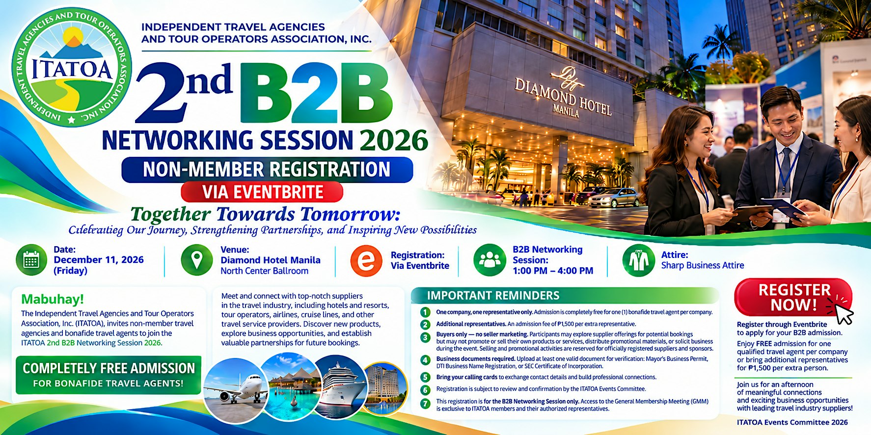 ITATOA 2nd B2B Networking Session 2026  (Non-ITATOA Member)