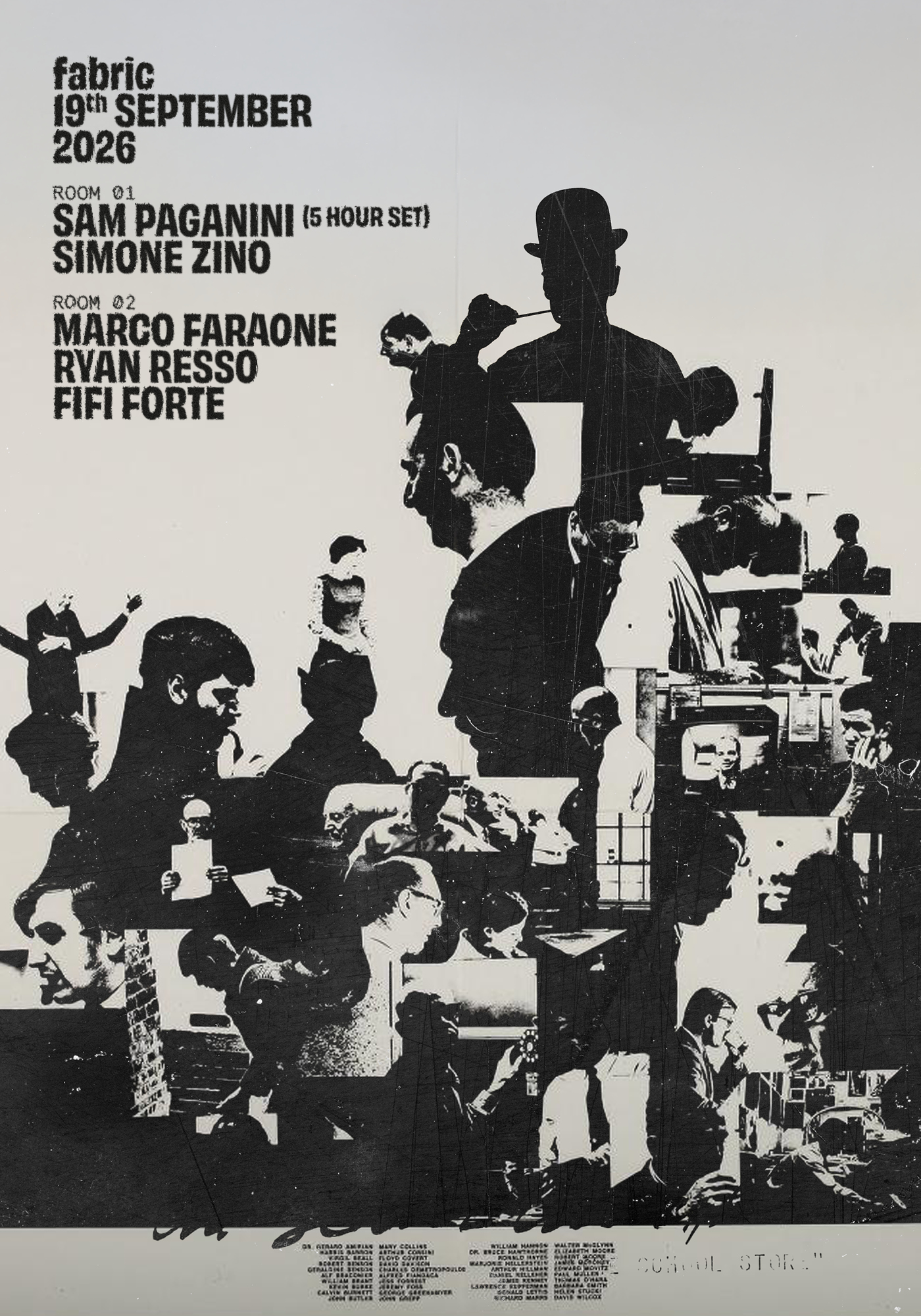 fabric: Sam Paganini, Simone Zino, Marco Faraone, FIFI FORTE