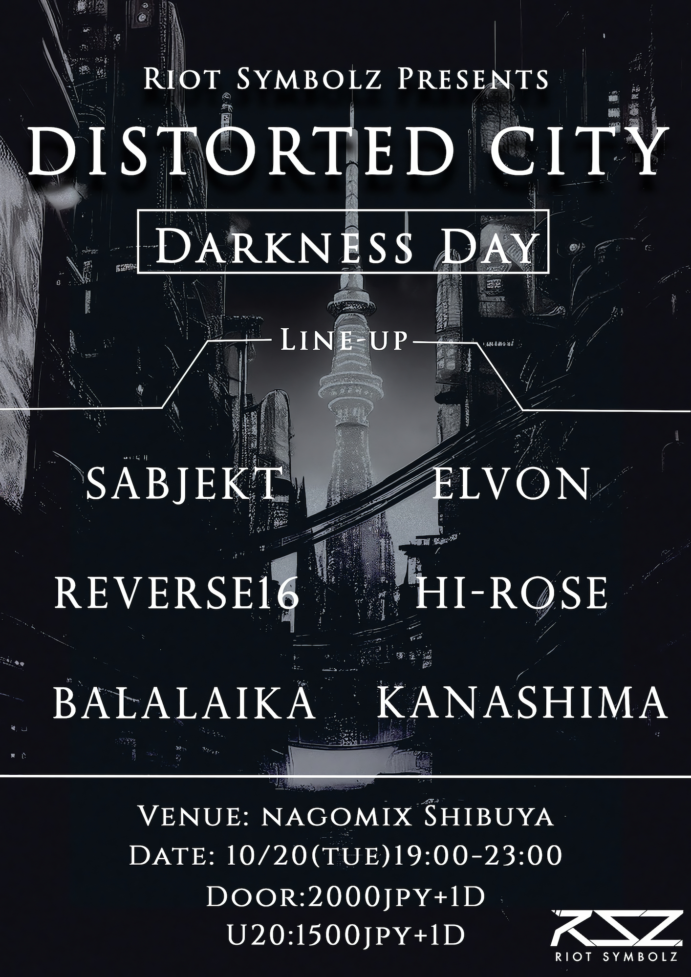 Distorted City -Darkness Day-