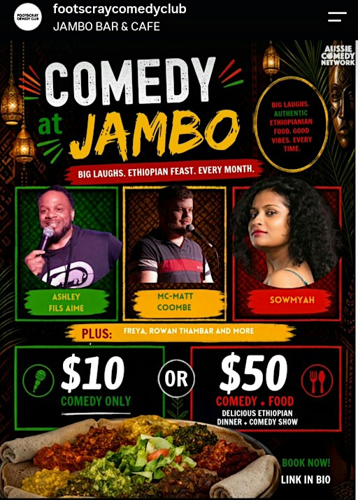 Comedy at Jambo!