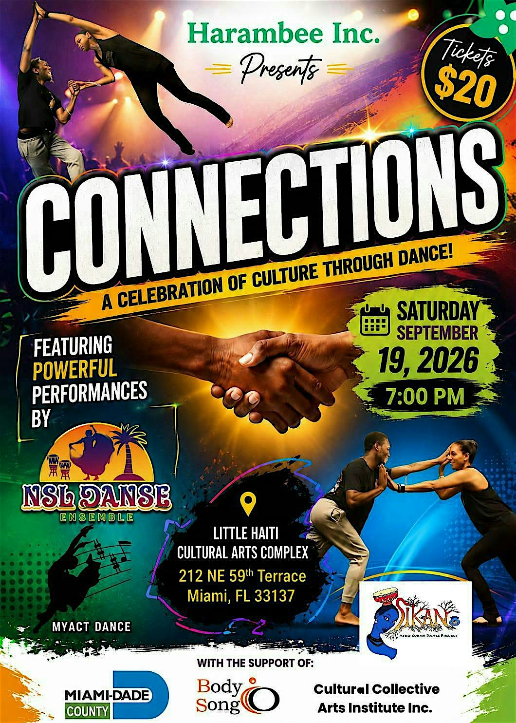 Connections: Dance, Music, Theatre and More.