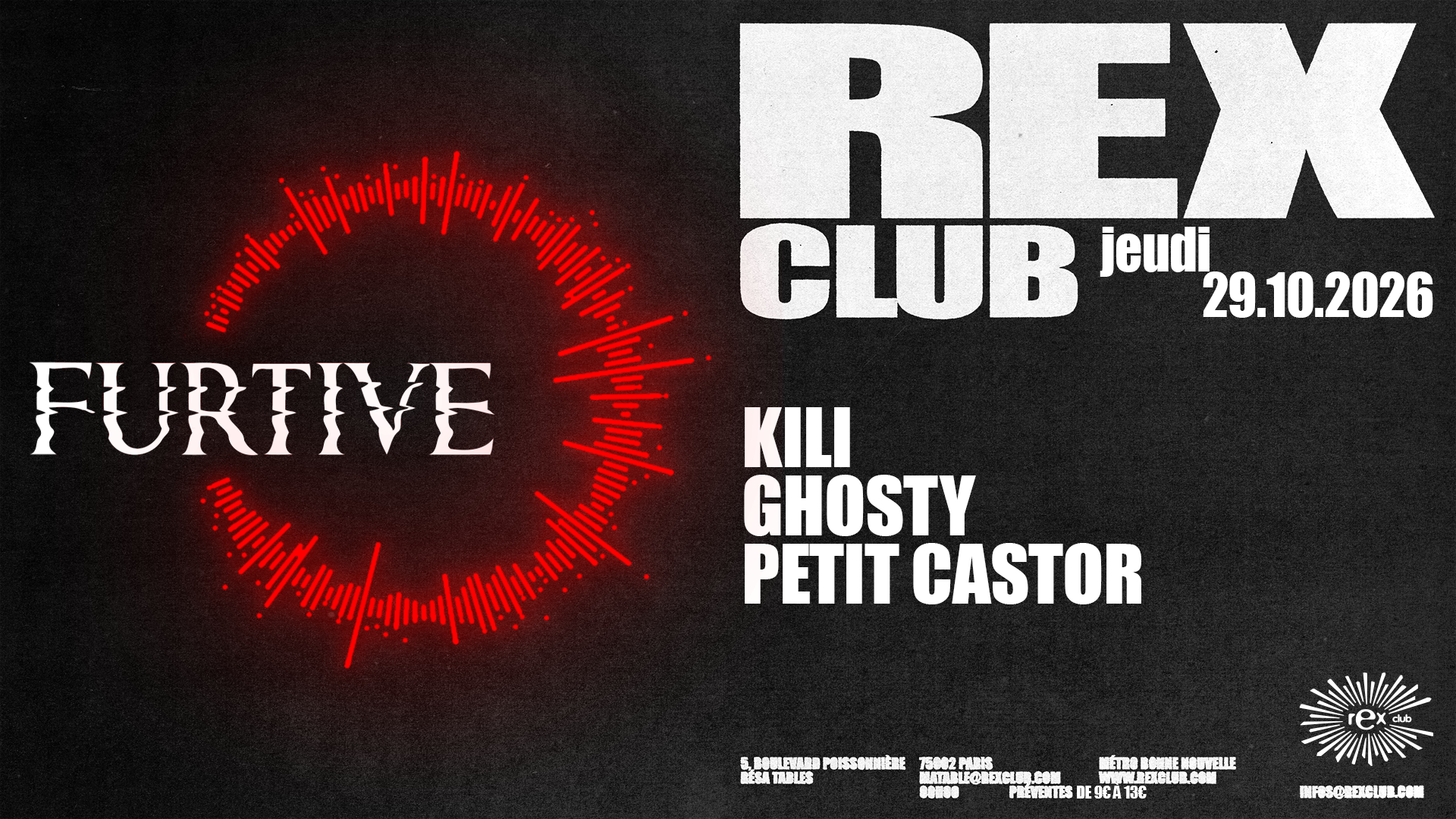 Furtive: Kili, Ghosty, Petit Castor