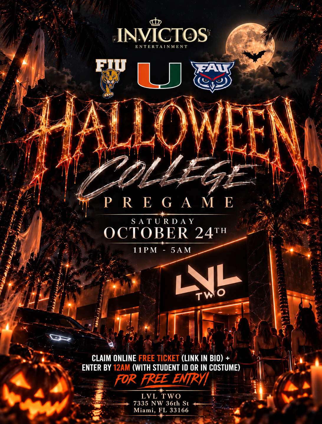 Halloween College Pregame Lvl 2