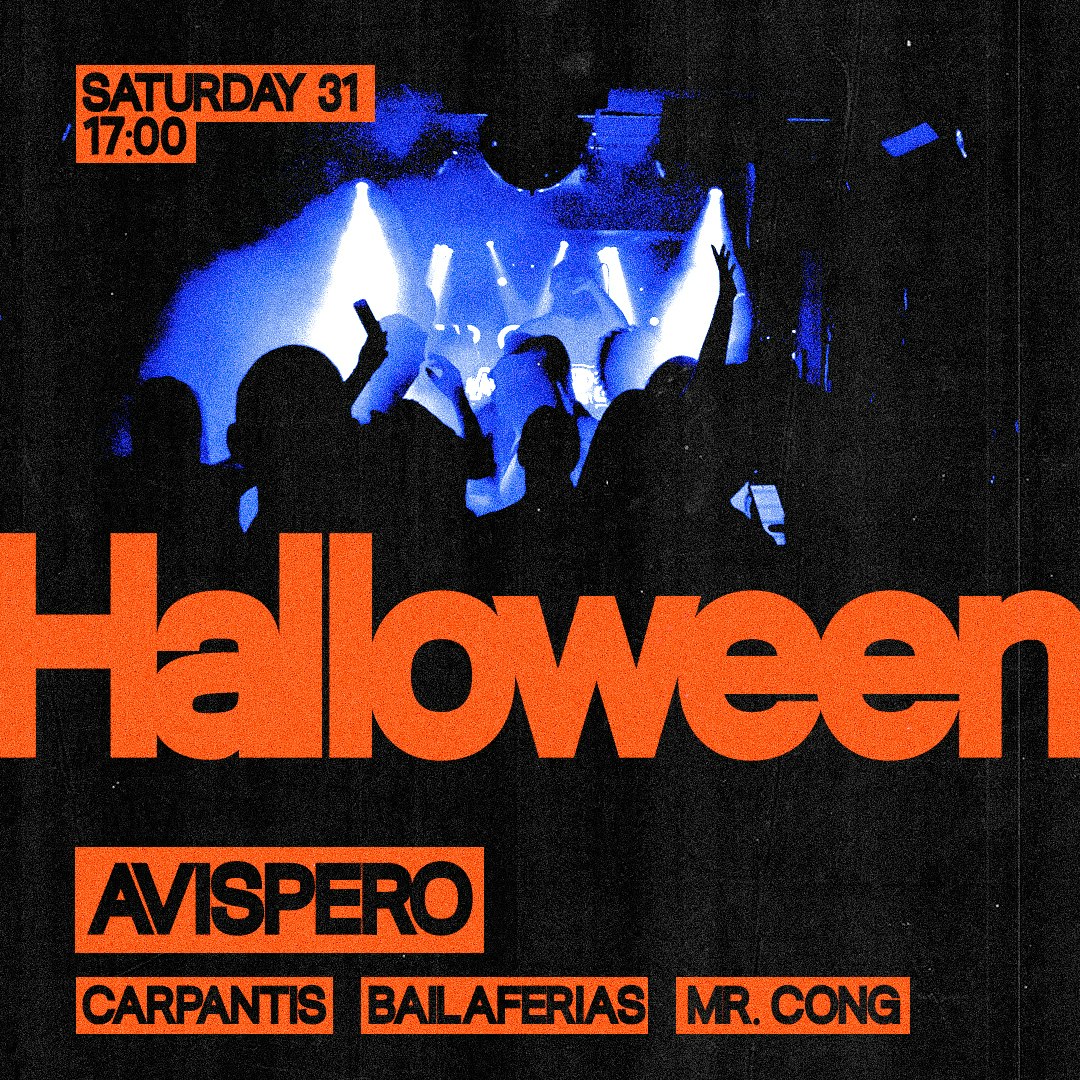 AVISPERO HALLOWEEN: Carpantis, Bailaferias, Mr.Cong