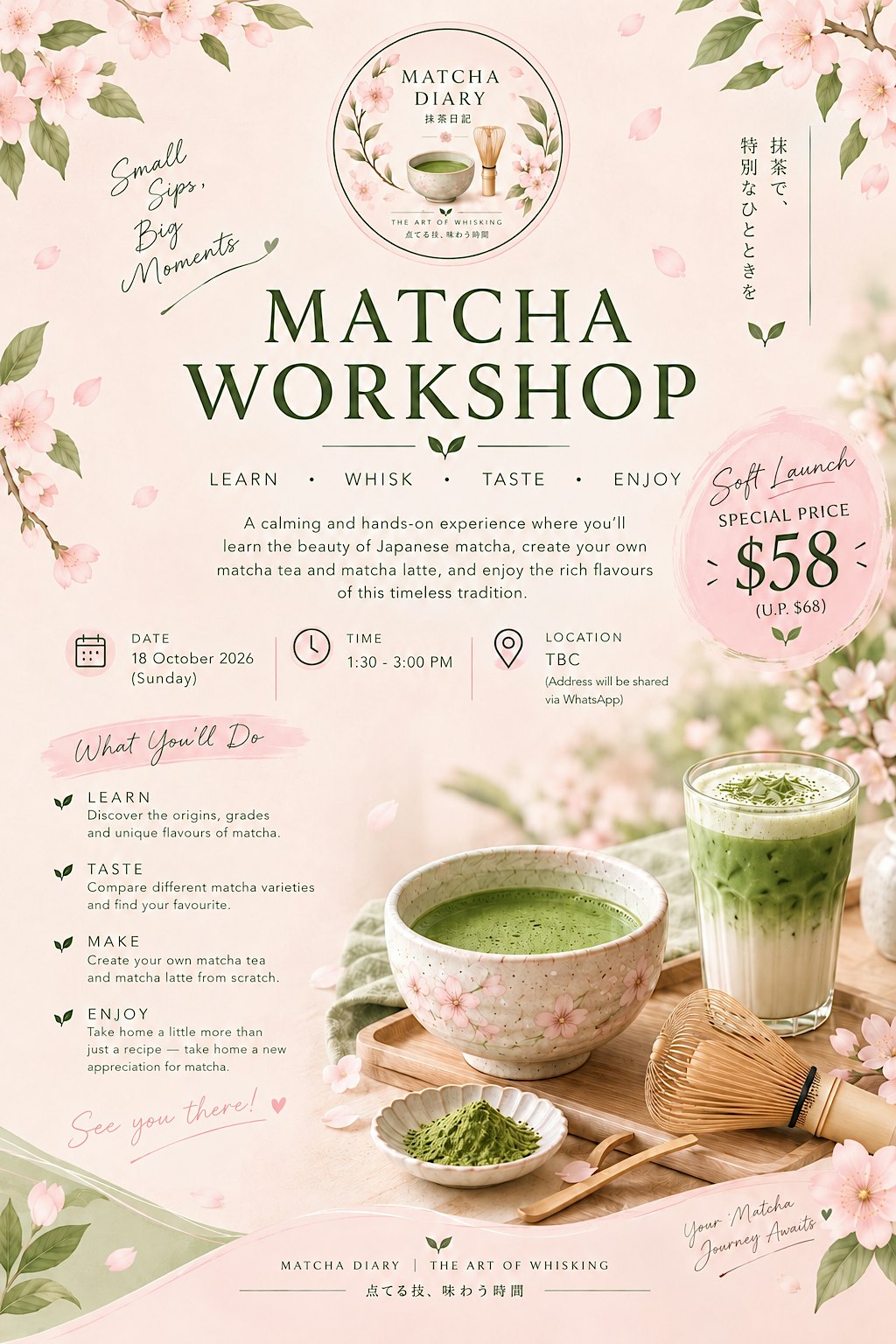 Matcha Workshop by Matcha Diary