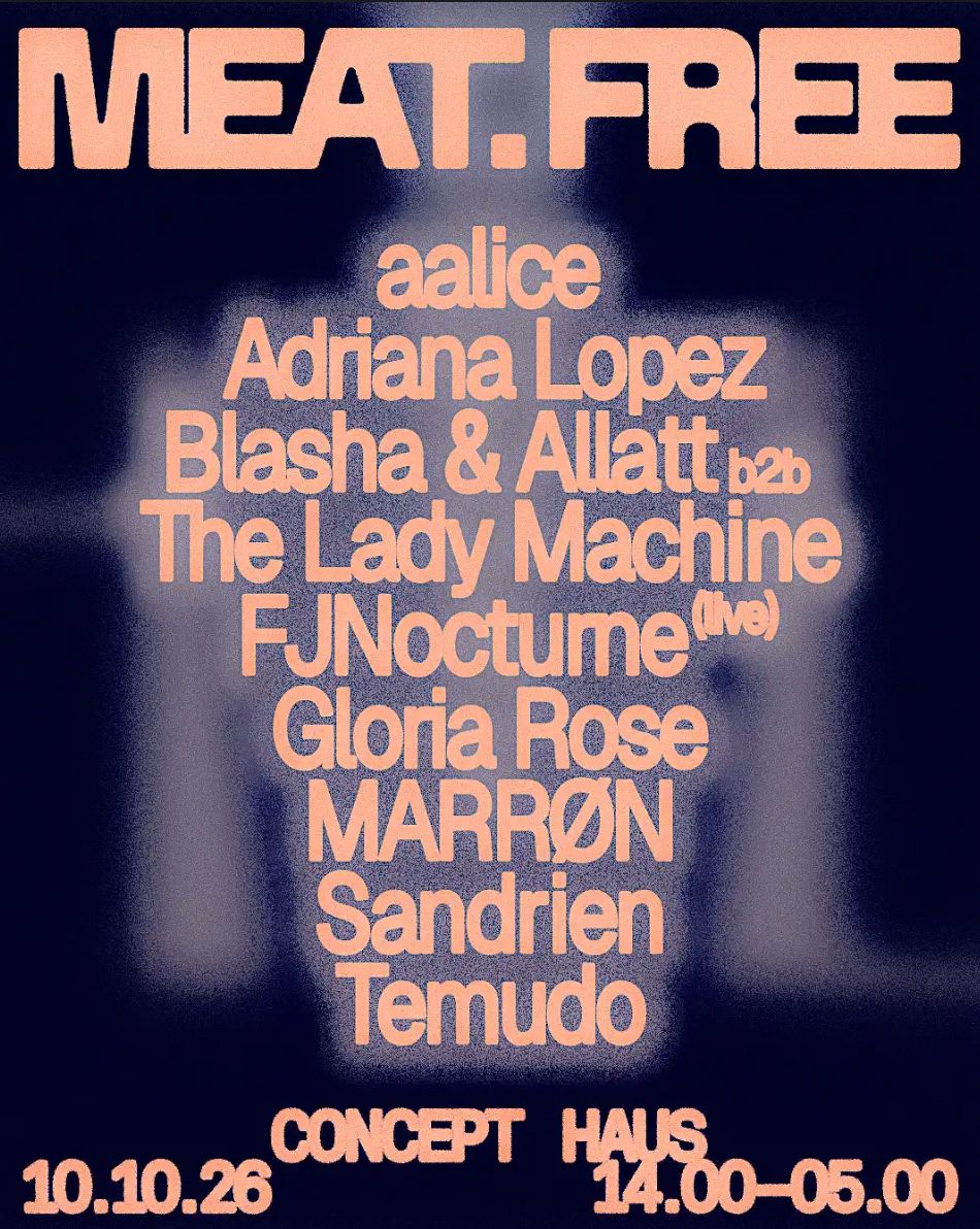 Meat Free Autumn Warehouse Party