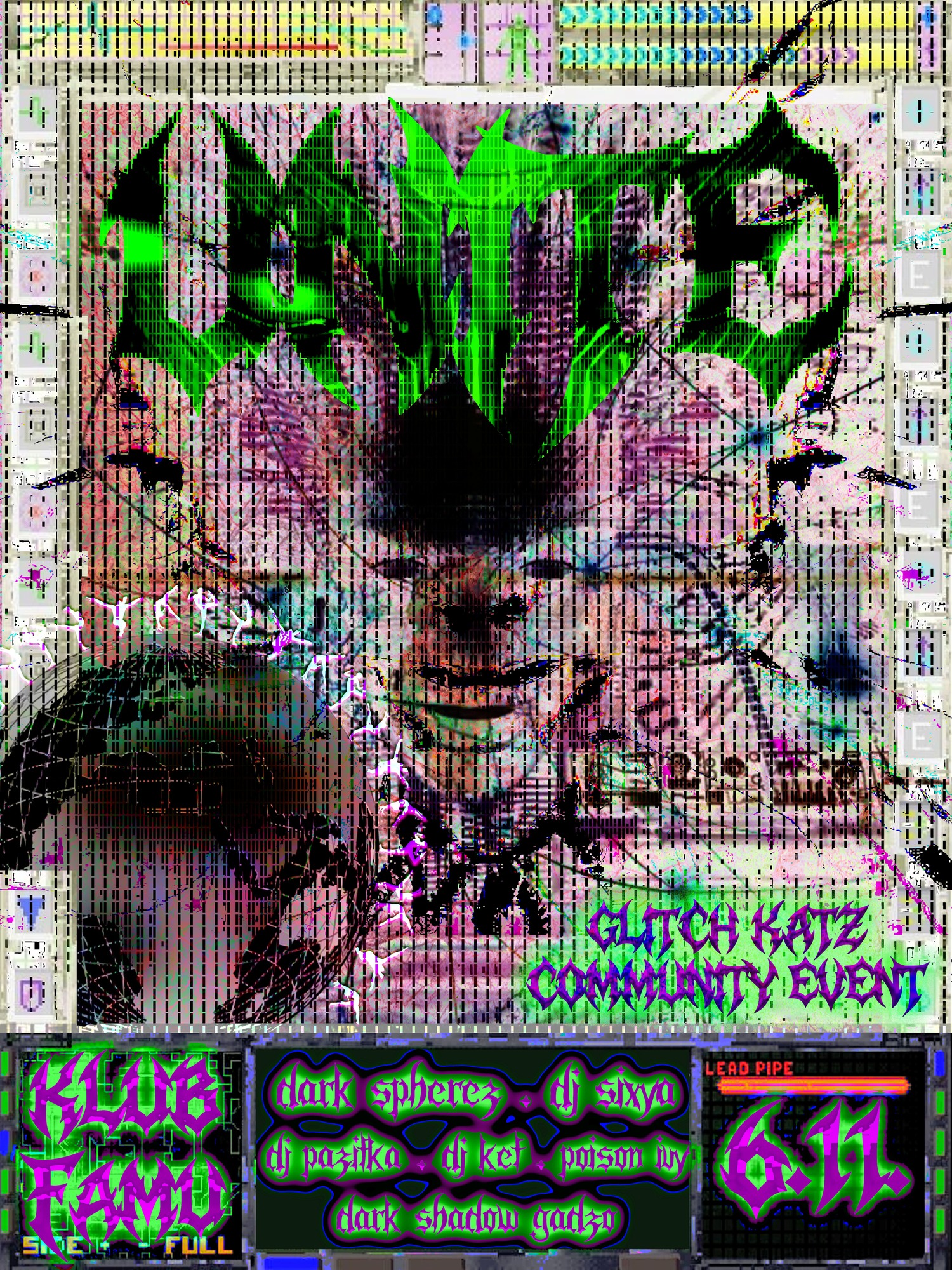 Glitch Katz: UNITE Community Rave