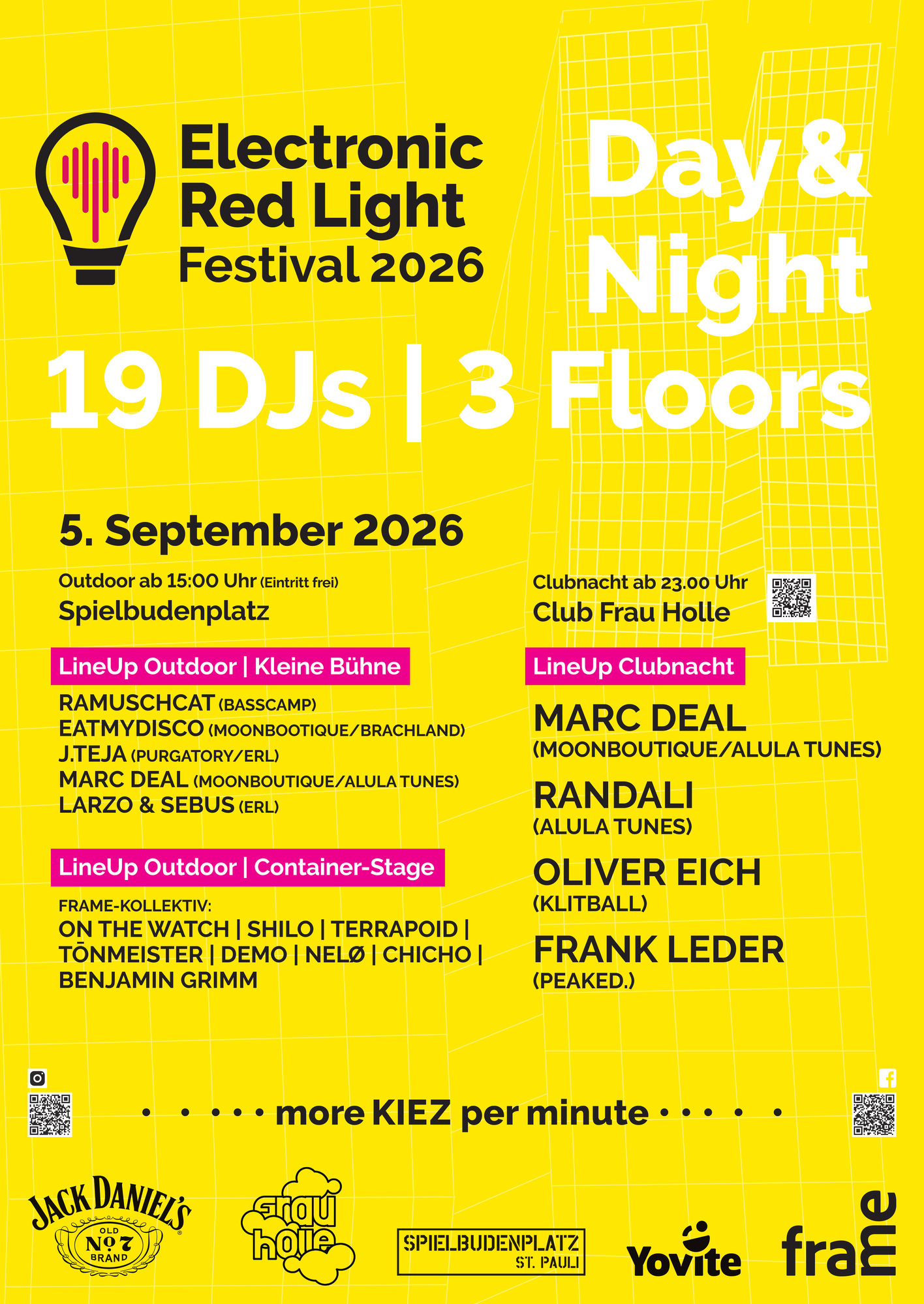 'Electronic Redlight Festival' Open Air & Indoor