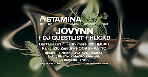 Stamina Melbourne 2026