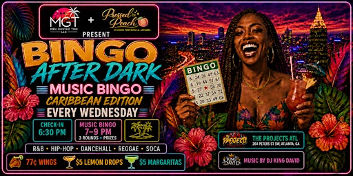 Bingo After Dark:Caribbean, R&B & Hip-Hop Music Bingo + Cash Prizes