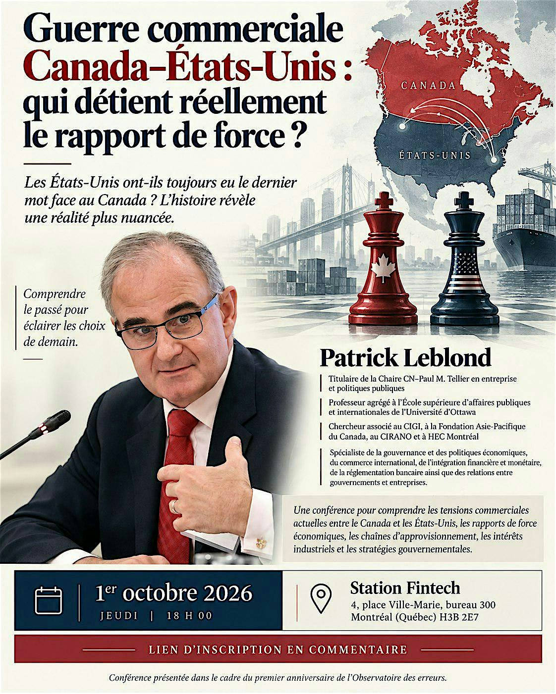 Guerre commerciale Canada–États-Unis : qui détient le rapport de force?