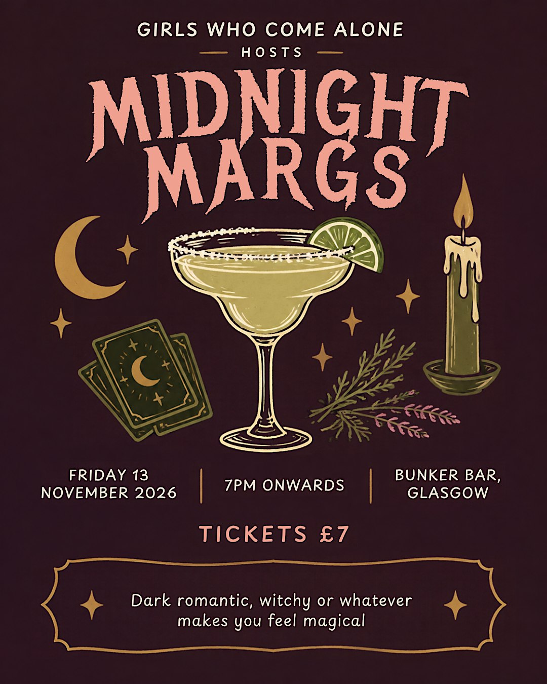 MIDNIGHT MARGARITAS