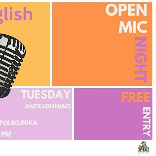 Tuesday English Open Mic