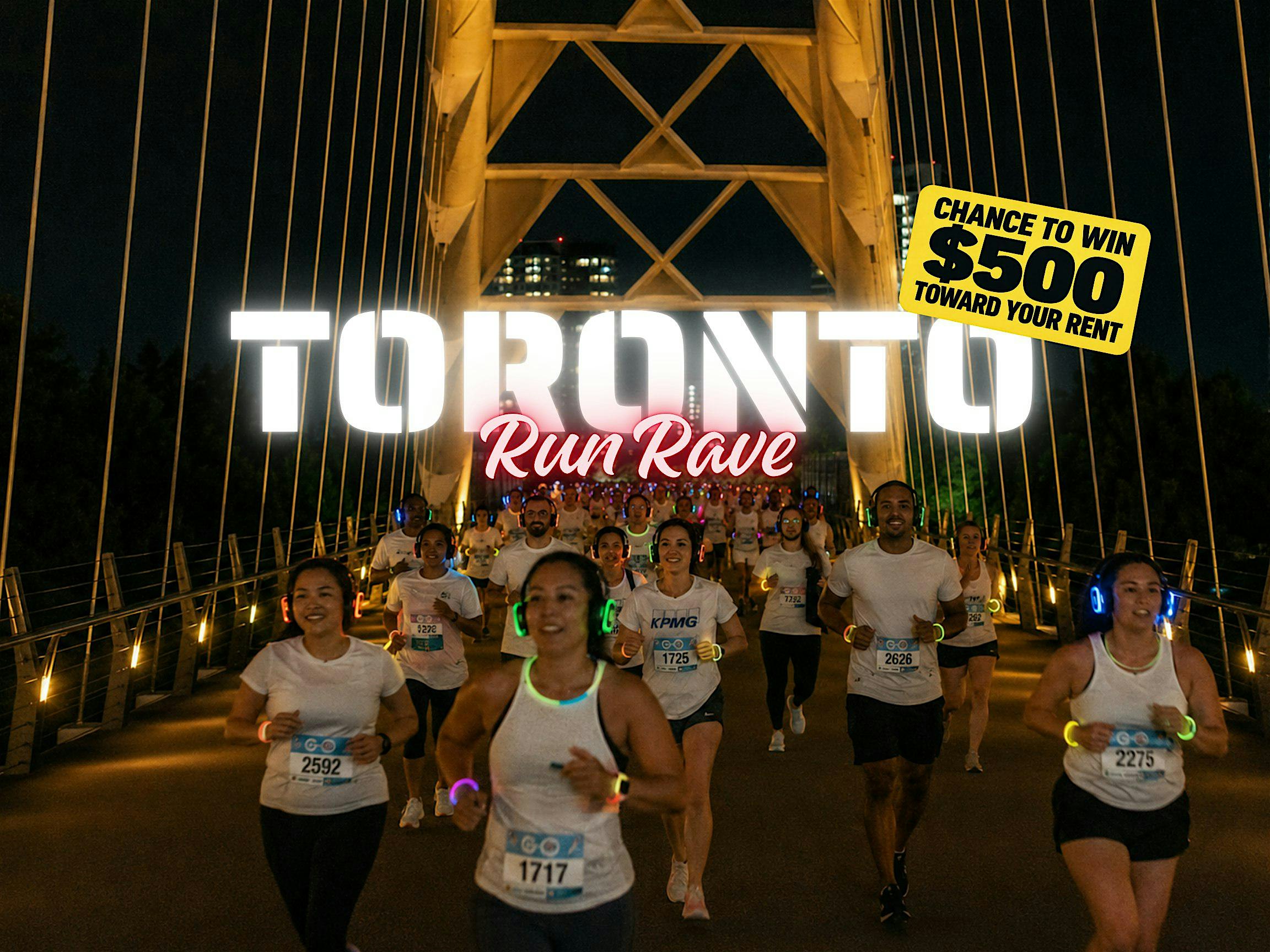 Run Rave for Rent ($500) Toronto 5K + Recovery @ NRG Haus [DM for Code]