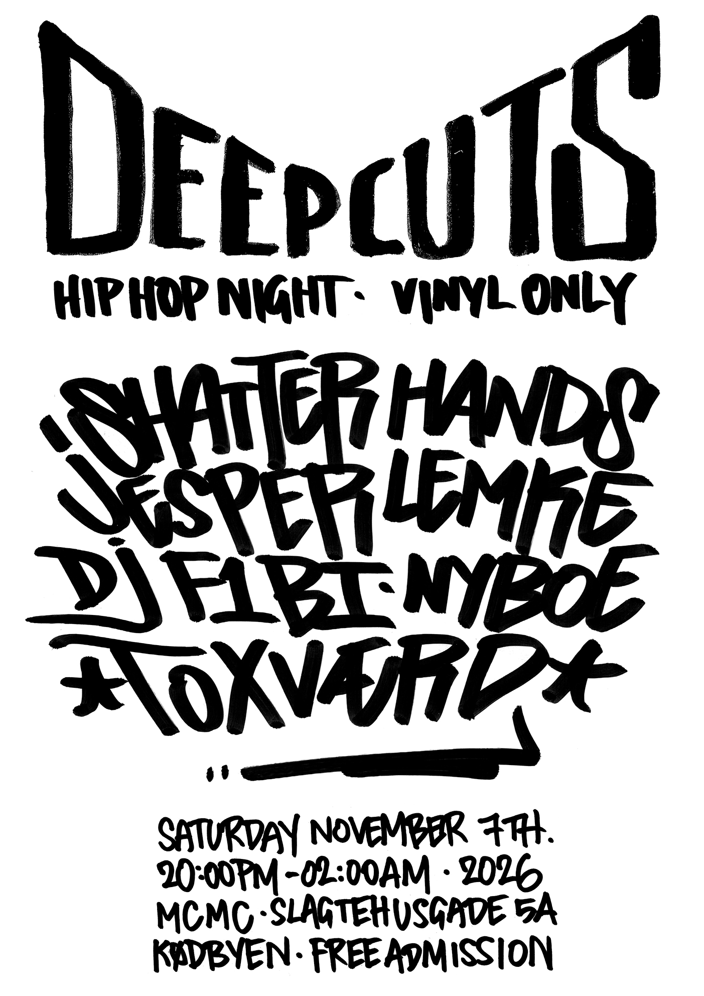 DEEP CUTS - HIP HOP VINYL NIGHT