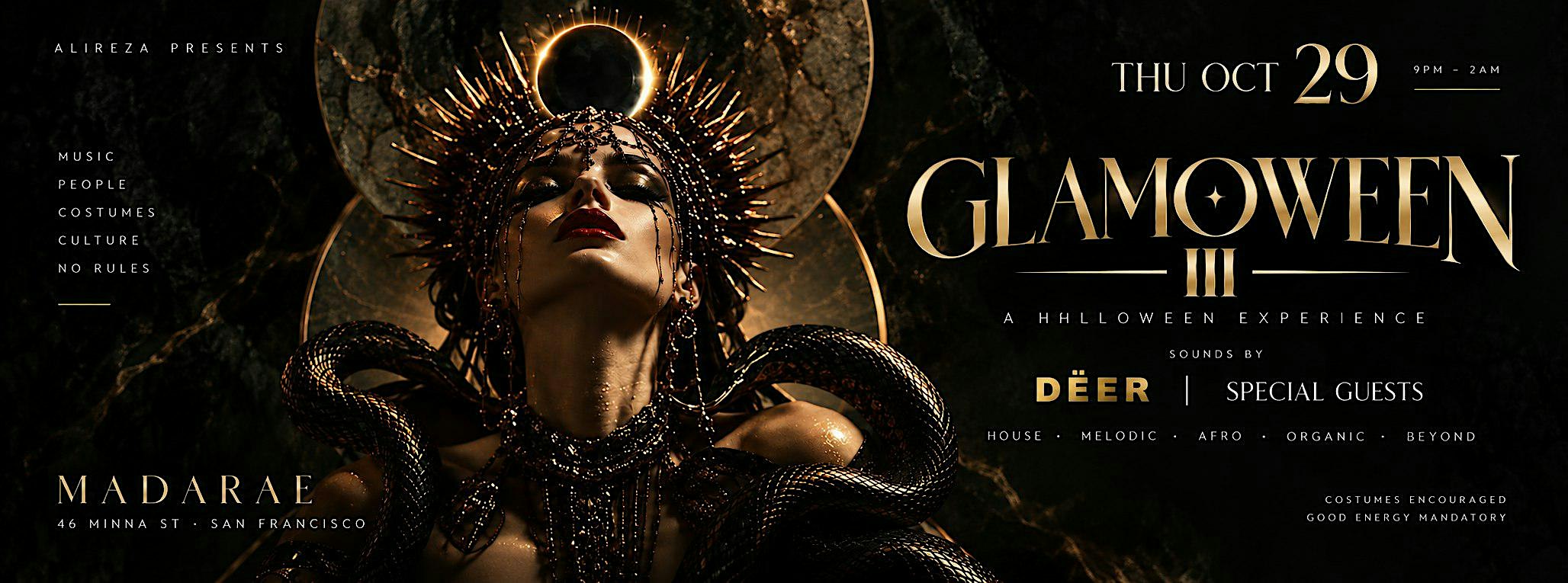 Glamoween III @ Madare SF