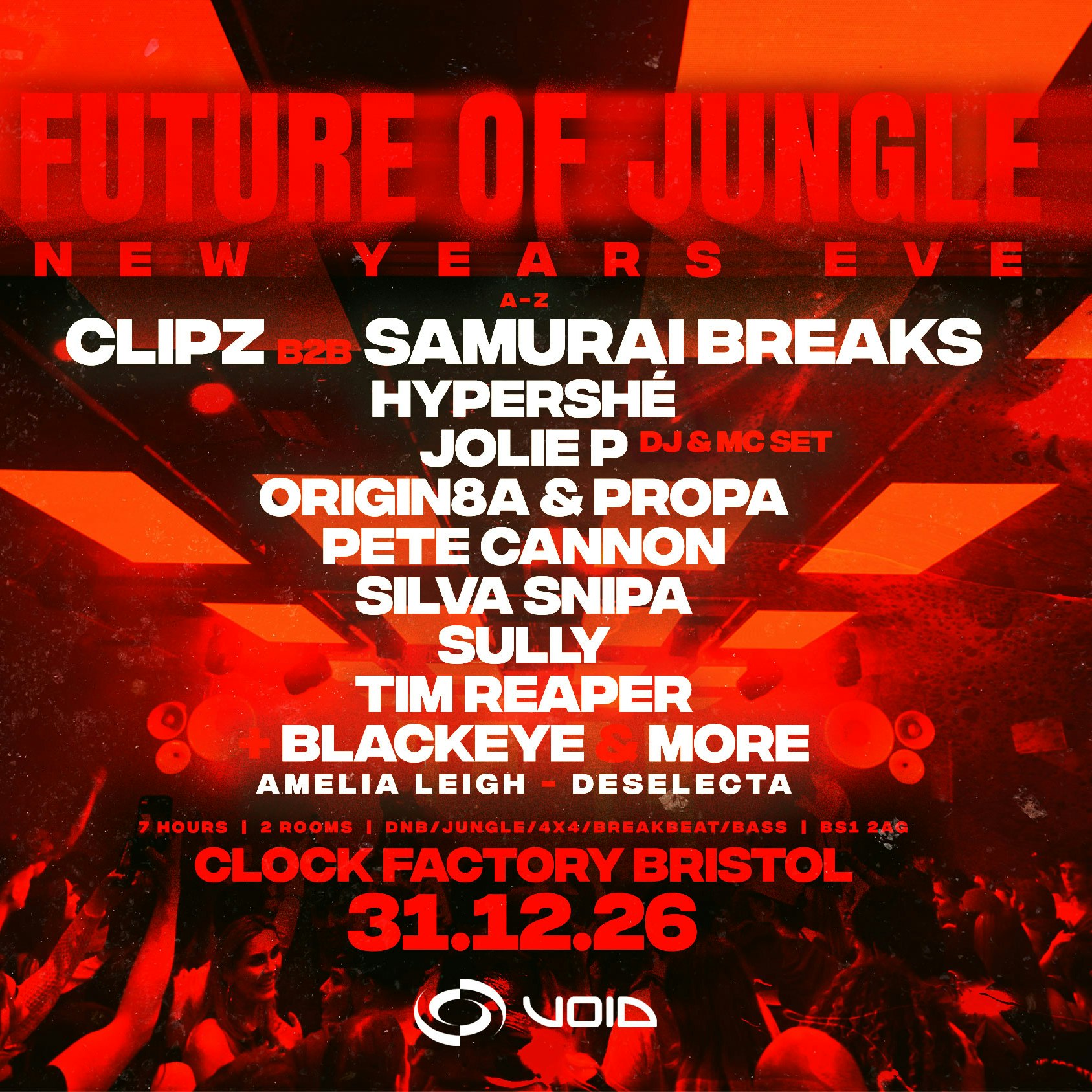 Clock Factory NYE | The Future of Jungle