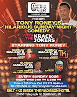 Tony Roney’s Hilarious Sunday Night Comedy, Every Sunday VIP Option