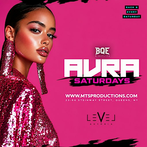 AURA Saturdays at Level Astoria | Hip Hop & Afrobeats Party Queens - Sep 19