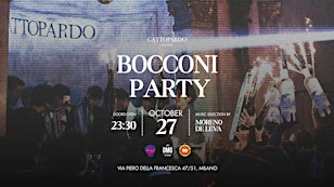 Bocconi After Exams Party - Oh My Gattopardo