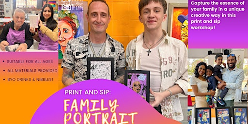 Family Portrait Printing Workshop for Father's Day