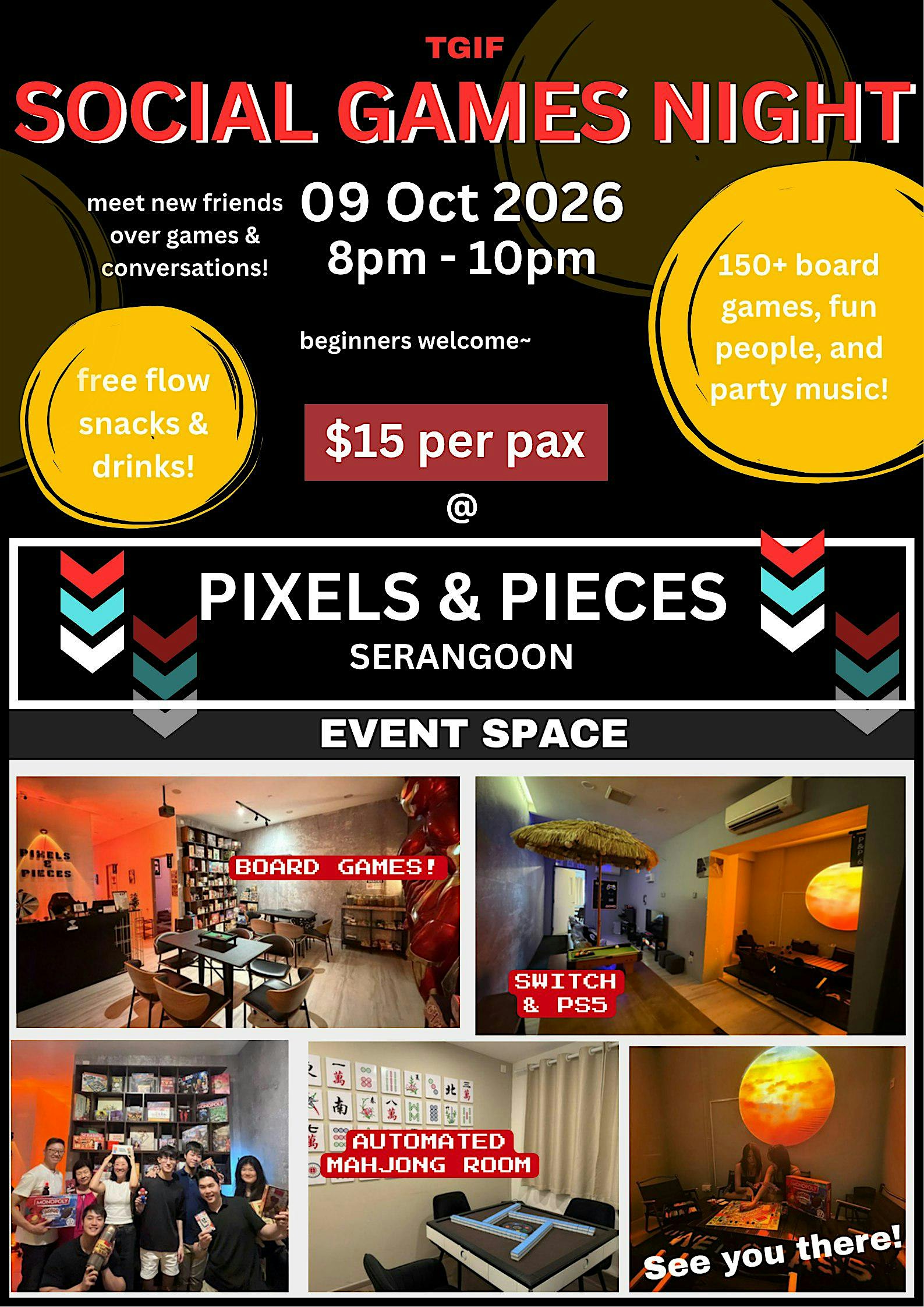 TGIF Social Games Night