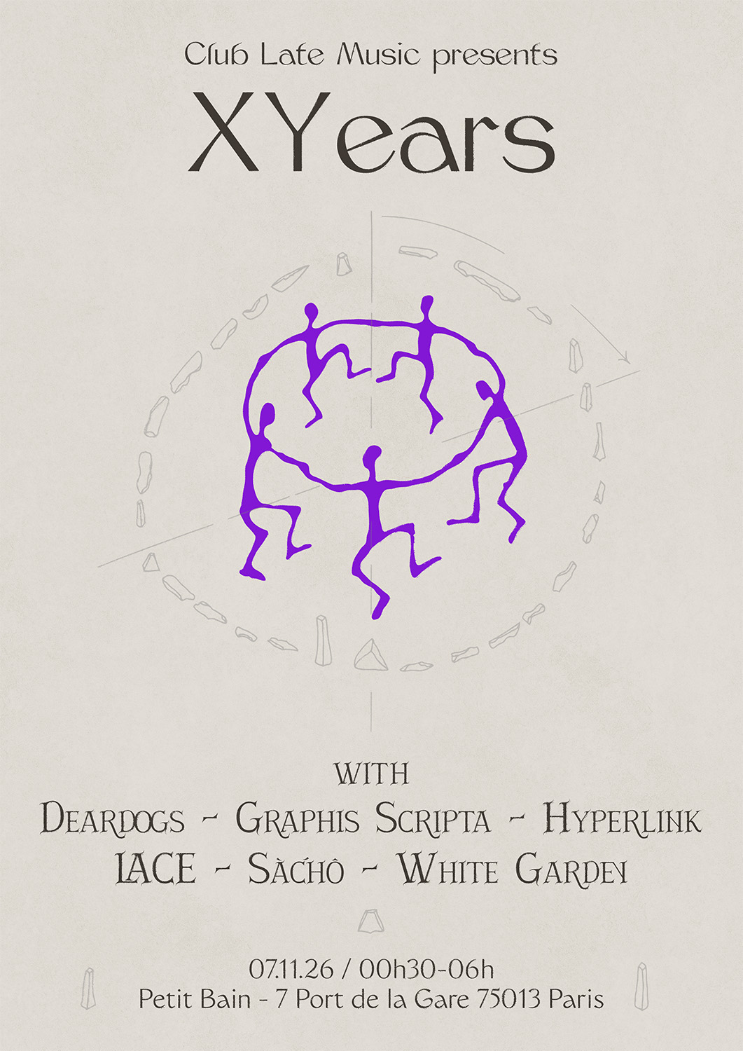 Club Late Music presents XYears