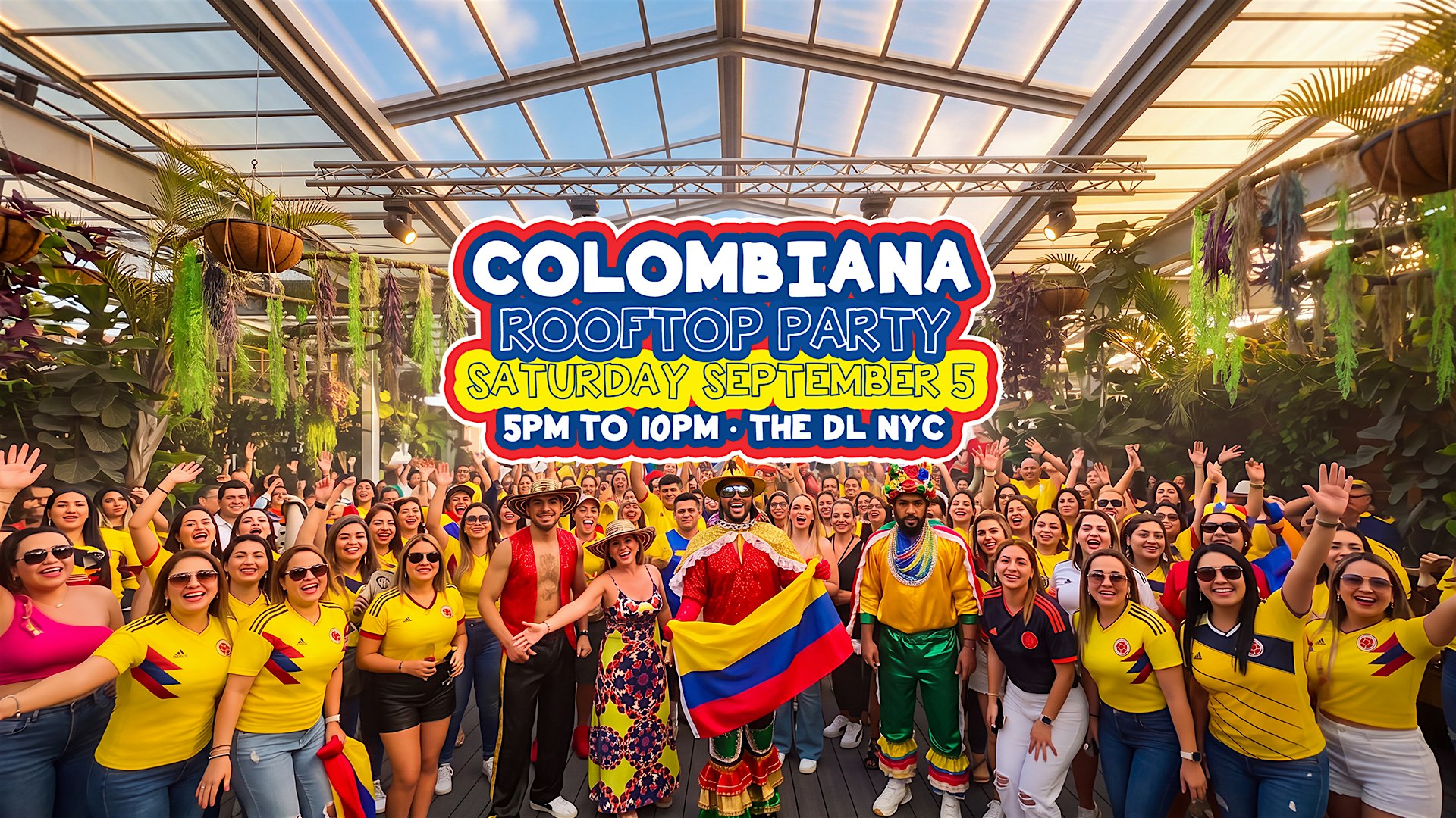 Colombiana Rooftop Party