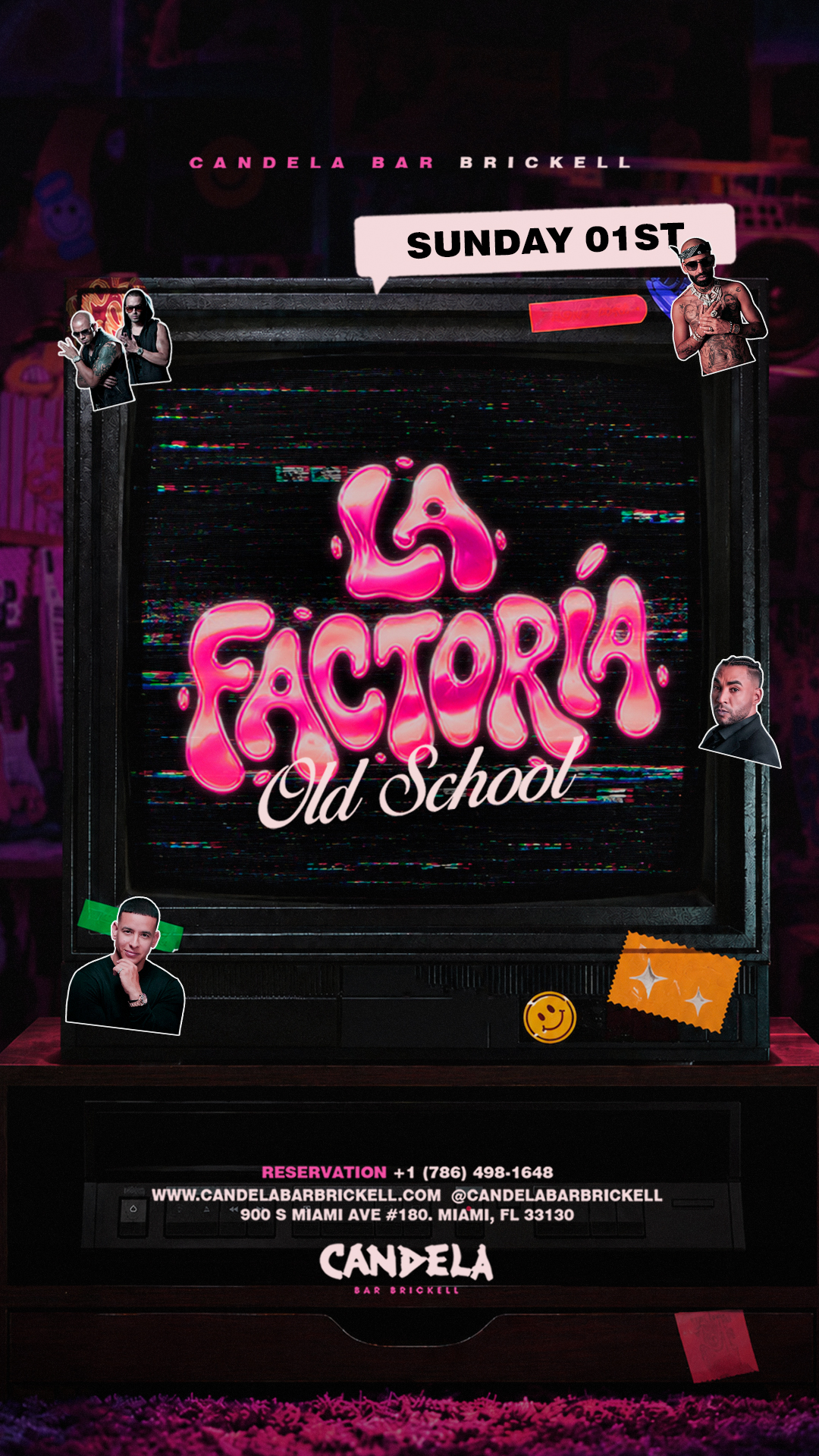 LA FACTORIA REGGAETON OLD SCHOOL at Candela 