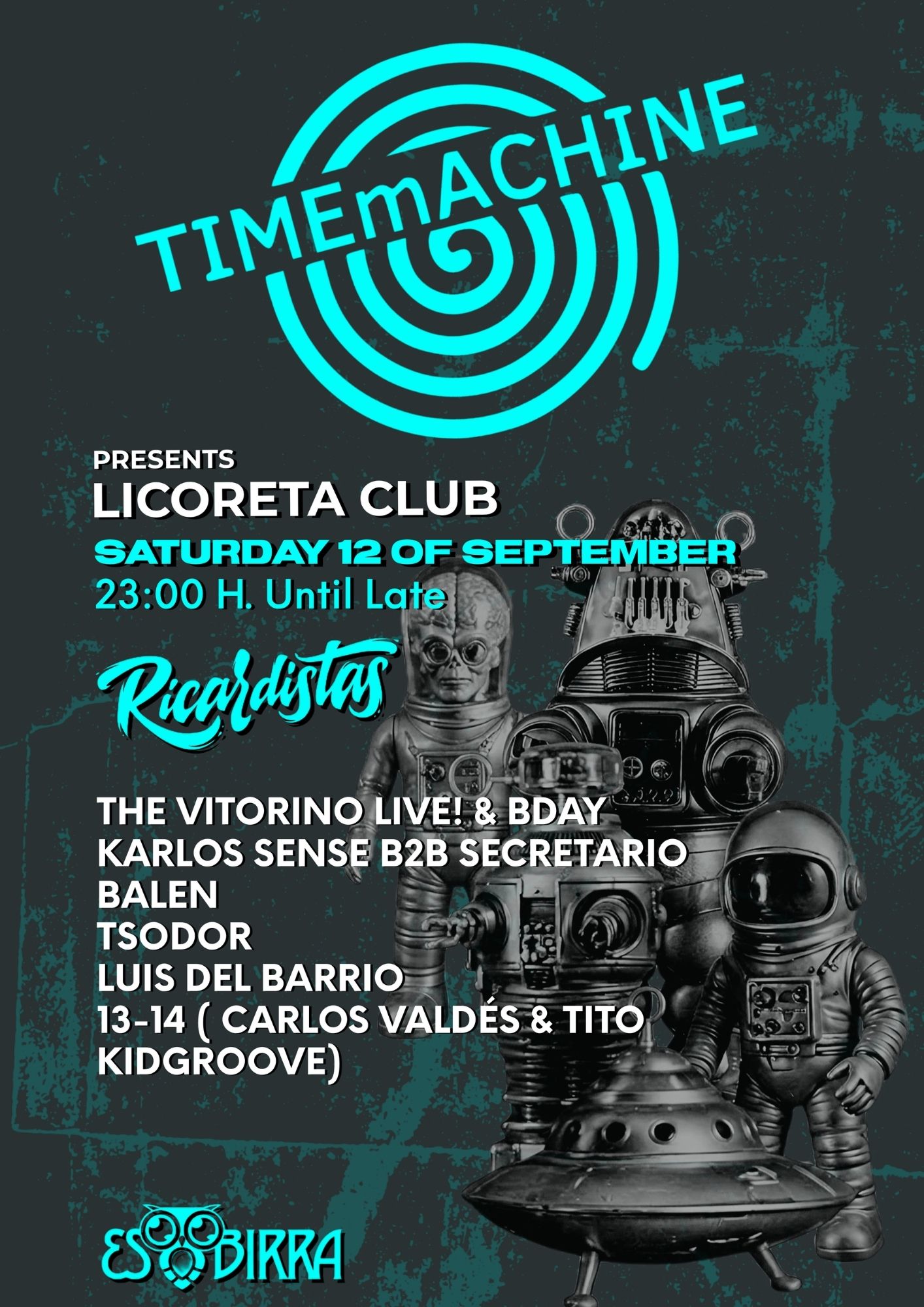 TIMEmACHINE presents Licoreta Club