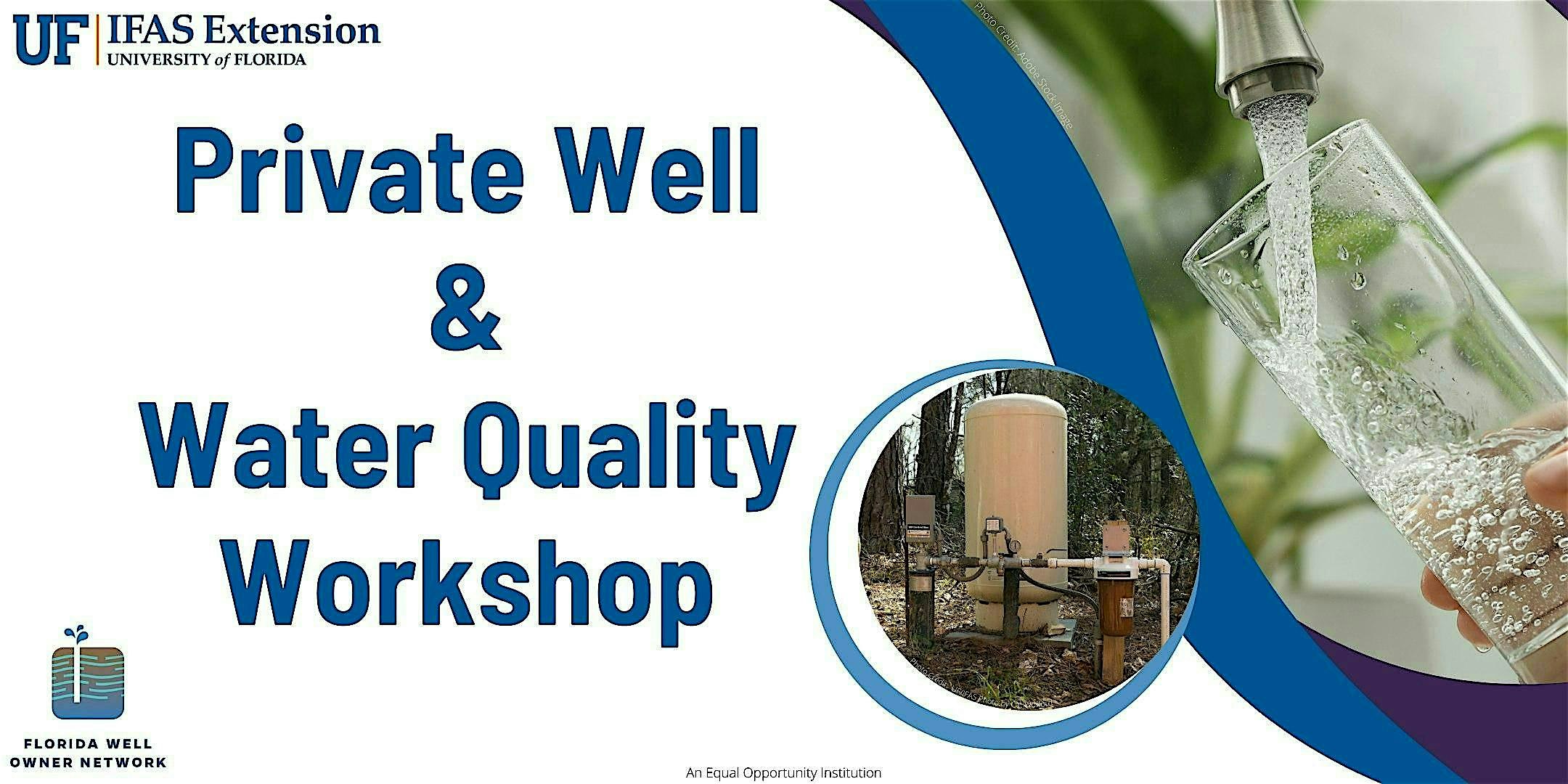 Multi-County Private Well & Water Quality Workshop