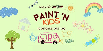 Paint 'n Kids - Laboratorio di pittura per bambini
