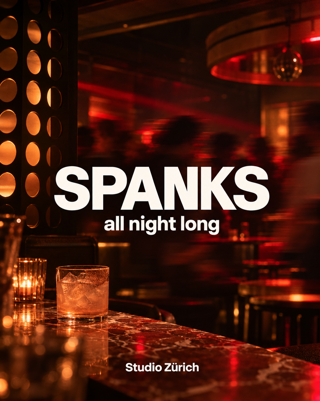 Spanks at Studio Zurich - All Night Long