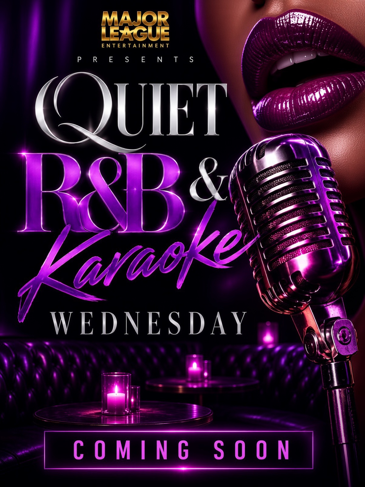 Quiet R&B & Karaoke Wednesdays