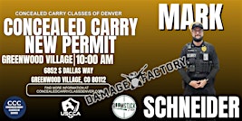 Colorado Concealed Carry (CCW) Class – Damage Factory - Greenwood Village