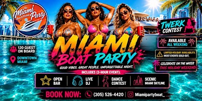 BOOZE CRUISE MIAMI - BEST BOOZE CRUISE