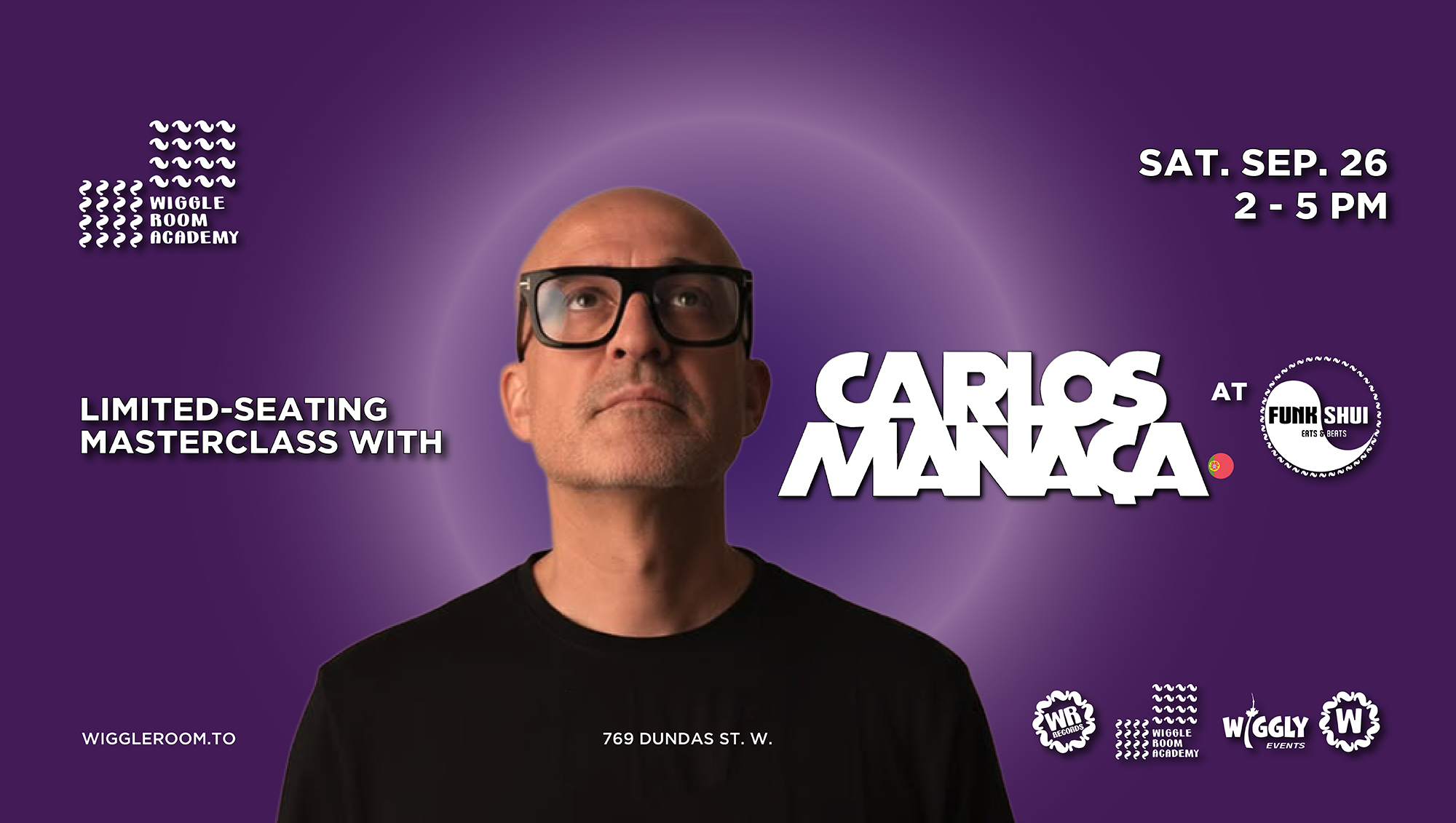 Wiggle Room Academy Masterclass: Carlos Manaça