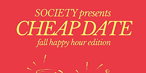 CHEAP DATE with SOCIETY THEATRE COMPANY