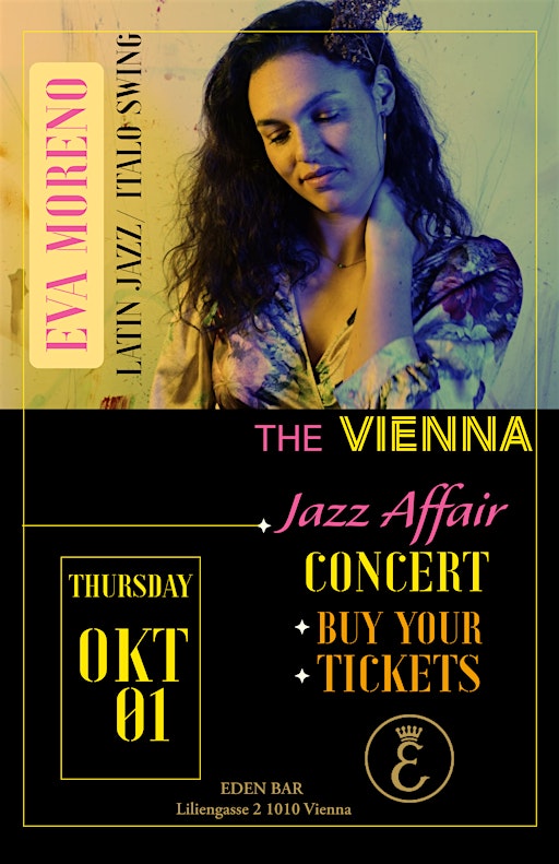 Latin Jazz & Italo Swing - Eva Moreno & Band - EDEN BAR